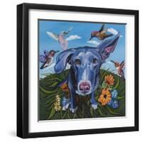 Babs n' Birds-Kathryn Wronski-Framed Art Print