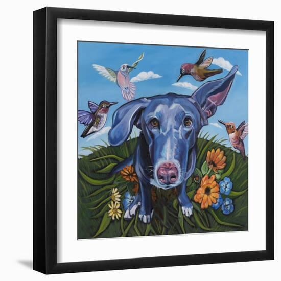 Babs n' Birds-Kathryn Wronski-Framed Art Print