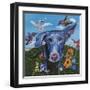 Babs n' Birds-Kathryn Wronski-Framed Art Print