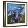 Babs n' Birds-Kathryn Wronski-Framed Art Print