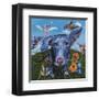 Babs n' Birds-Kathryn Wronski-Framed Art Print