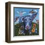 Babs n' Birds-Kathryn Wronski-Framed Art Print