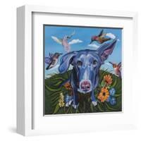 Babs n' Birds-Kathryn Wronski-Framed Art Print