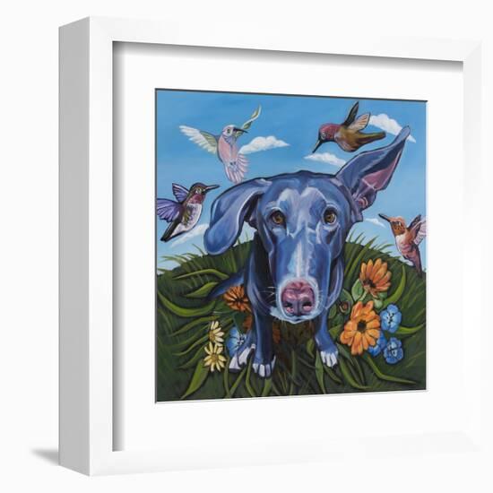 Babs n' Birds-Kathryn Wronski-Framed Art Print