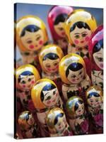 Babushka Dolls, Riga, Latvia, Baltic States, Europe-Yadid Levy-Stretched Canvas