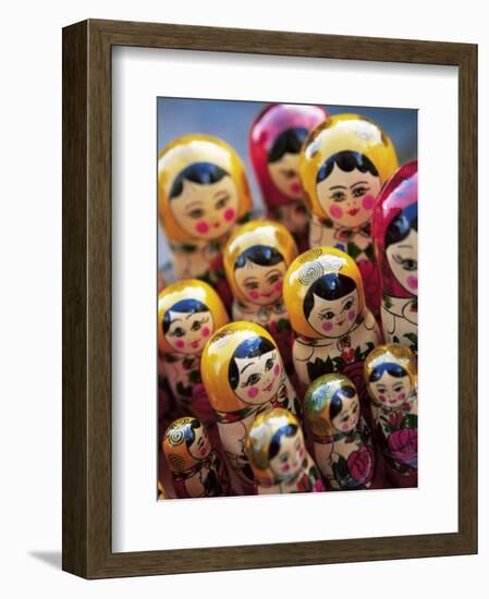 Babushka Dolls, Riga, Latvia, Baltic States, Europe-Yadid Levy-Framed Photographic Print