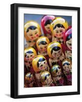 Babushka Dolls, Riga, Latvia, Baltic States, Europe-Yadid Levy-Framed Photographic Print