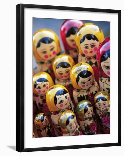 Babushka Dolls, Riga, Latvia, Baltic States, Europe-Yadid Levy-Framed Photographic Print