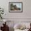 Baby African Elephant (Loxodonta Africana), Climbing Up A Riverbank, Chobe National Park, Botswana-Wim van den Heever-Framed Photographic Print displayed on a wall