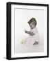 Baby Angel Portrait-Nora Hernandez-Framed Giclee Print