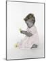 Baby Angel Portrait-Nora Hernandez-Mounted Giclee Print