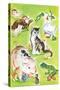 Baby Animal Puzzles - Jack & Jill-Irma Wilde-Stretched Canvas