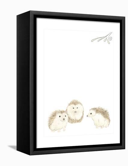 Baby Animals IV-June Erica Vess-Framed Stretched Canvas