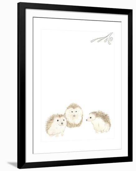 Baby Animals IV-June Erica Vess-Framed Art Print