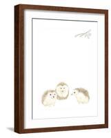 Baby Animals IV-June Erica Vess-Framed Art Print