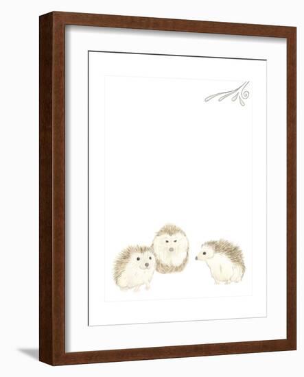 Baby Animals IV-June Erica Vess-Framed Art Print