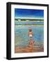 "Baby at the Beach," July 23, 1949-Austin Briggs-Framed Giclee Print
