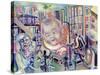 Baby Attack City-Josh Byer-Stretched Canvas