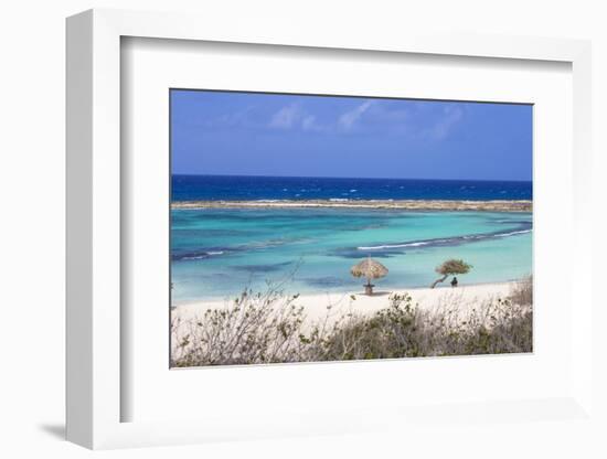 Baby Beach, San Nicolas, Aruba, Lesser Antilles, Netherlands Antilles, Caribbean, Central America-Jane Sweeney-Framed Photographic Print