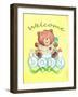 Baby Bear Welcome-Melinda Hipsher-Framed Giclee Print