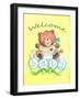 Baby Bear Welcome-Melinda Hipsher-Framed Giclee Print
