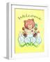 Baby Bear Welcome-Melinda Hipsher-Framed Giclee Print