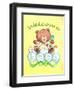 Baby Bear Welcome-Melinda Hipsher-Framed Premium Giclee Print