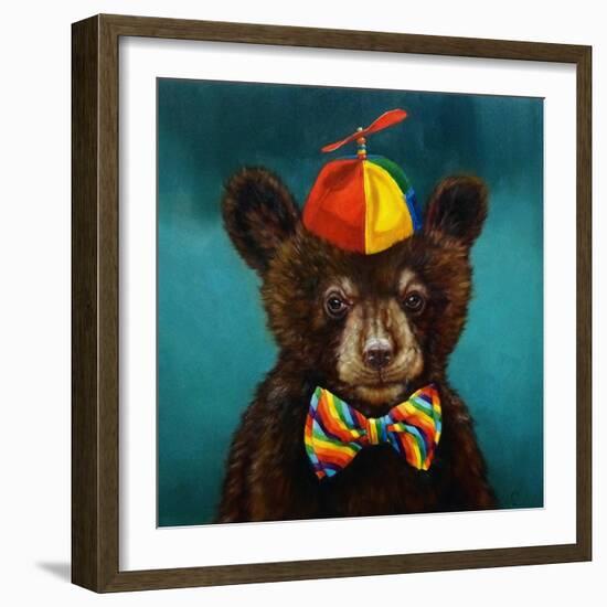 Baby Bear-Lucia Heffernan-Framed Art Print