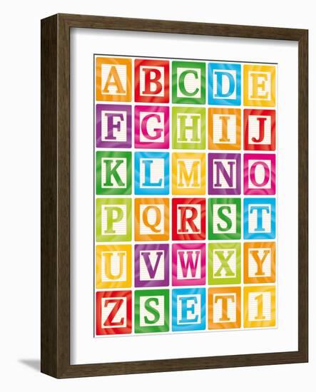 Baby Blocks Set-VSLP-Framed Art Print