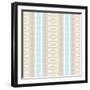 Baby Blue and Brown-Deanna Tolliver-Framed Giclee Print