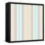 Baby Blue and Brown-Deanna Tolliver-Framed Stretched Canvas