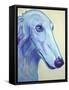 Baby Blue Borzoi-Dawgart-Framed Stretched Canvas