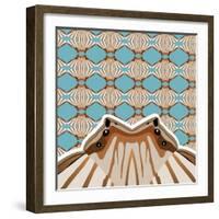 Baby Blue Sensu-Belen Mena-Framed Giclee Print