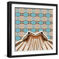 Baby Blue Sensu-Belen Mena-Framed Giclee Print