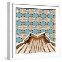 Baby Blue Sensu-Belen Mena-Framed Giclee Print