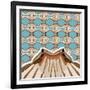 Baby Blue Sensu-Belen Mena-Framed Giclee Print