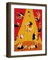 Baby boomers-Mark Ulriksen-Framed Art Print