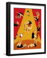 Baby boomers-Mark Ulriksen-Framed Art Print