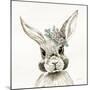 Baby Bunny with Crown-Yvette St. Amant-Mounted Art Print
