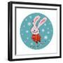 Baby Bunny-Carla Martell-Framed Giclee Print