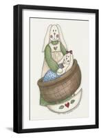 Baby Bunny-Debbie McMaster-Framed Giclee Print