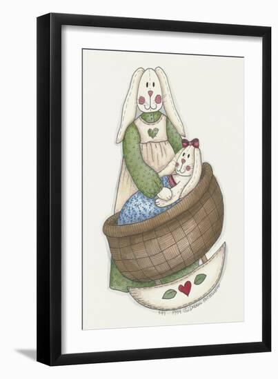 Baby Bunny-Debbie McMaster-Framed Giclee Print