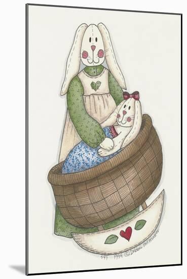 Baby Bunny-Debbie McMaster-Mounted Giclee Print