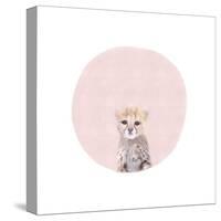 Baby Cheetah Pink-Leah Straatsma-Stretched Canvas