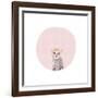 Baby Cheetah Pink-Leah Straatsma-Framed Art Print