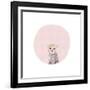 Baby Cheetah Pink-Leah Straatsma-Framed Art Print