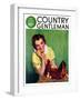 "Baby Chicks," Country Gentleman Cover, April 1, 1937-Tom L. Chore-Framed Giclee Print