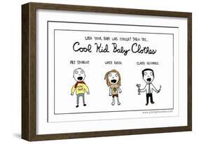 Baby Clothes-Reza Farazmand-Framed Art Print