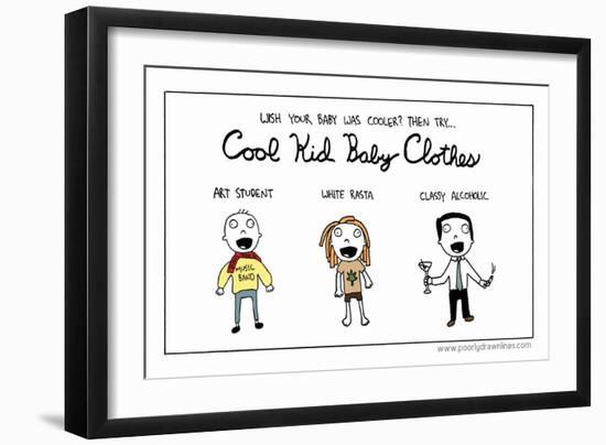 Baby Clothes-Reza Farazmand-Framed Art Print