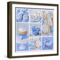 Baby Collage-egal-Framed Art Print